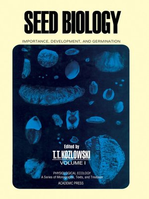 cover image of Seed Biology